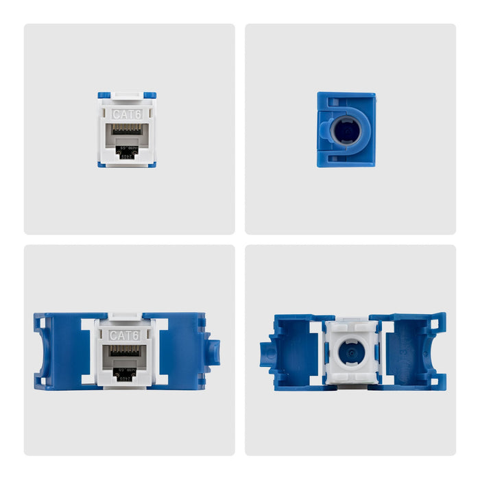 EAN 65030916745 - StarTech.com C6KEYTL180WH24PK módulo de conector de red imagen 5