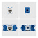 EAN 65030916745 - StarTech.com C6KEYTL180WH24PK módulo de conector de red imagen 5