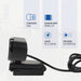 EAN 8435364319949 - iggual USB 4K UHD WC3840 Business Pro View cámara web 8 MP 3840 x 2160 Pixeles Negro imagen 9