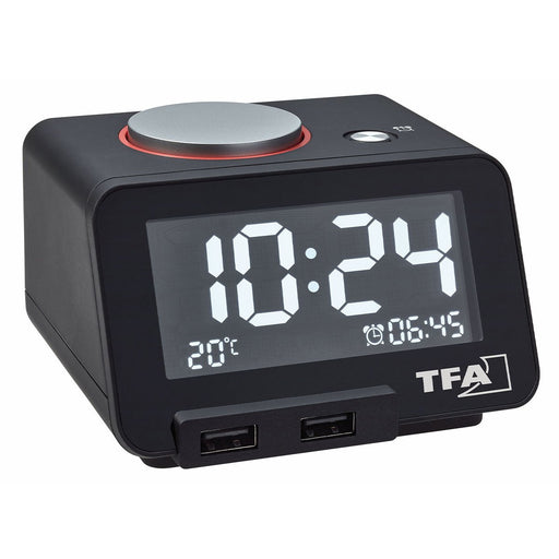 EAN 4009816030153 - TFA-Dostmann Homtime Reloj despertador analógico Negro imagen 1