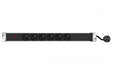 EAN 5420016835383 - LOGON TUPS045 limitador de tensión Negro 6 salidas AC 1,5 m imagen 1