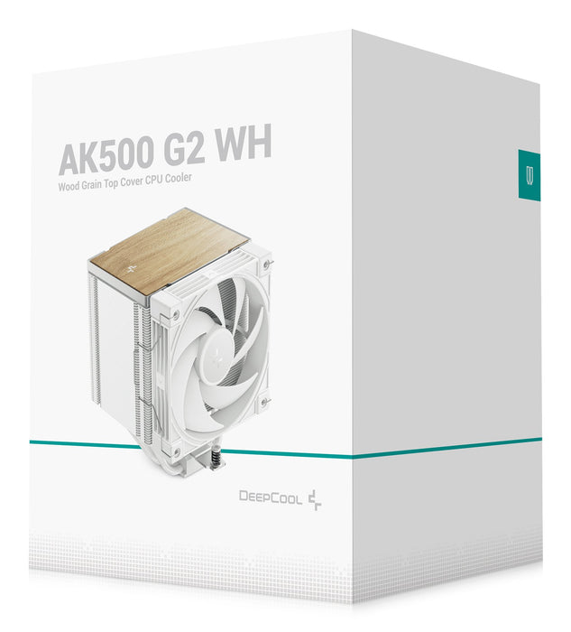 EAN 6933412729563 - DeepCool AK500 G2 WH Procesador Refrigerador de aire 12 cm Blanco 1 pieza(s) imagen 9