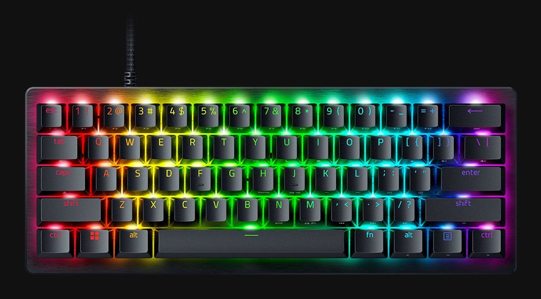 EAN 8887910073544 - Razer Huntsman V3 Pro Mini teclado Juego USB QWERTY Francés Negro imagen 1