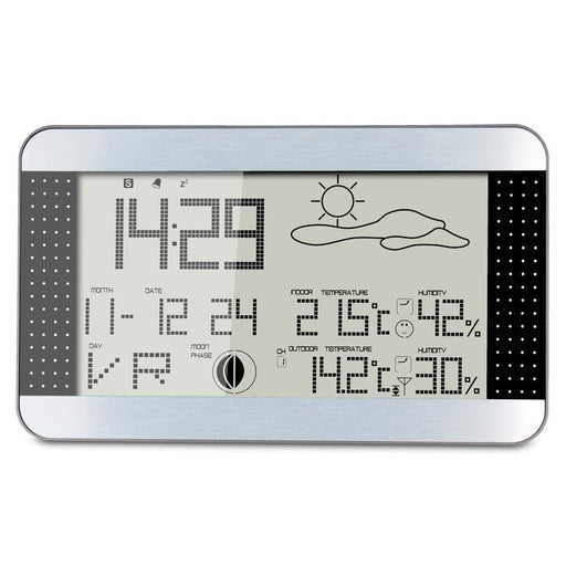 EAN 8712412533152 - Alecto WS-1700 Negro, Plata LCD Batería imagen 1
