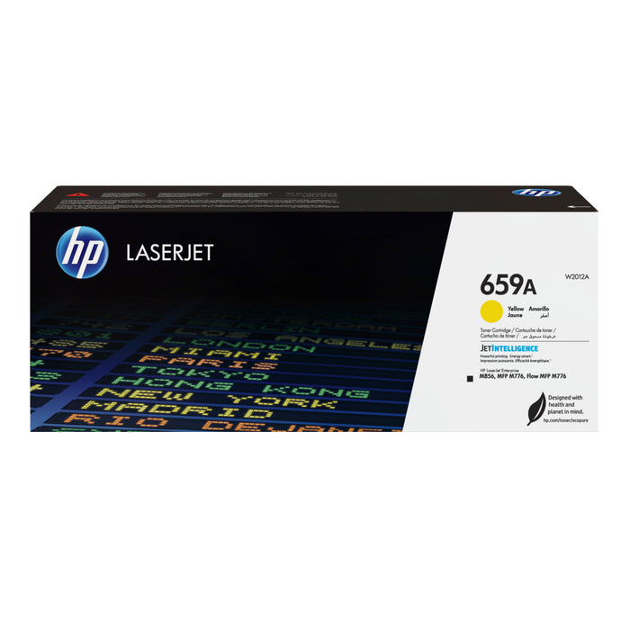 EAN 0192545711012 - HP LaserJet 659A Yellow Original Toner Cartridge cartucho de tóner 1 pieza(s) imagen 1