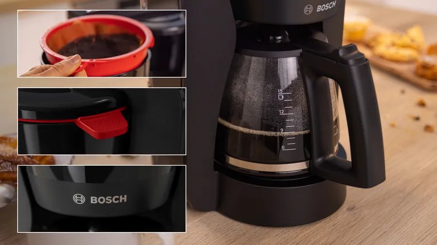 EAN 4242005396917 - Bosch TKA3M133 cafetera eléctrica Semi-automática Cafetera de filtro 1,4 L imagen 6