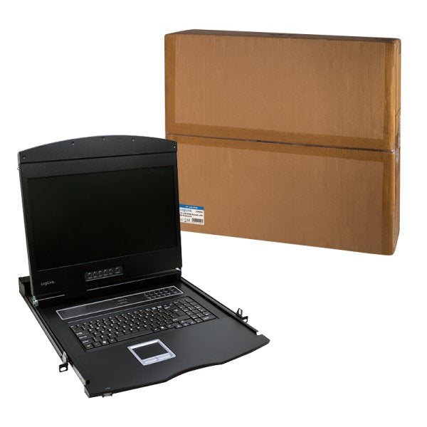 EAN 4052792045284 - LogiLink LC902US consola de rack 47 cm (18.5") 1366 x 768 Pixeles Metal Negro 1U imagen 6