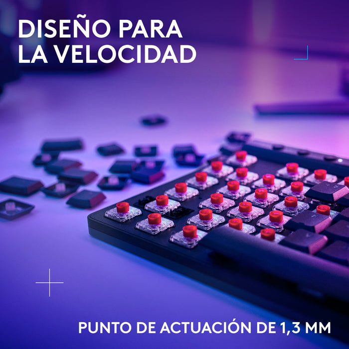 EAN 5099206119932 - Logitech G 920-012559 teclado Juego RF Wireless + Bluetooth QWERTY Español Negro imagen 3