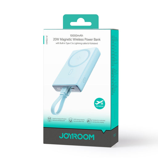 EAN 6941237112569 - JOYROOM JR-PBM01 Polímero de litio 10000 mAh Cargador inalámbrico Azul imagen 2
