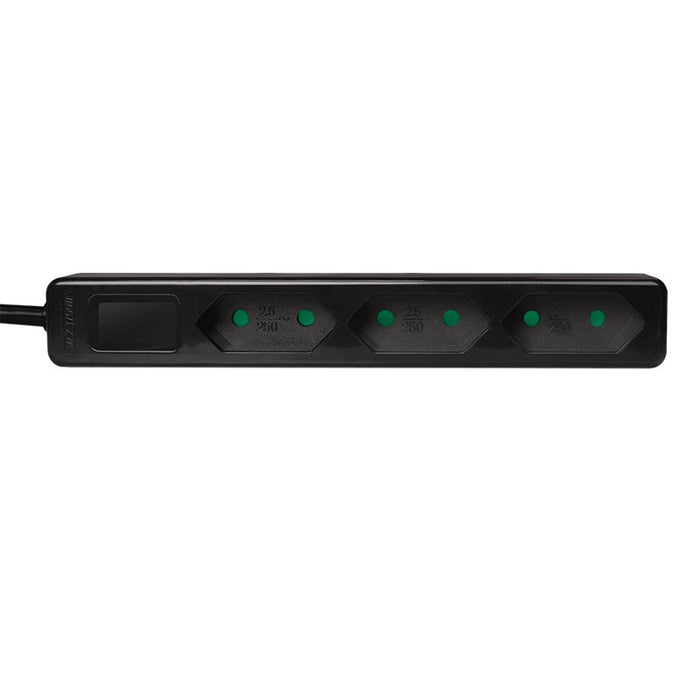EAN 4052792049671 - LogiLink LPS229B base múltiple 1,5 m 3 salidas AC Interior Negro imagen 2