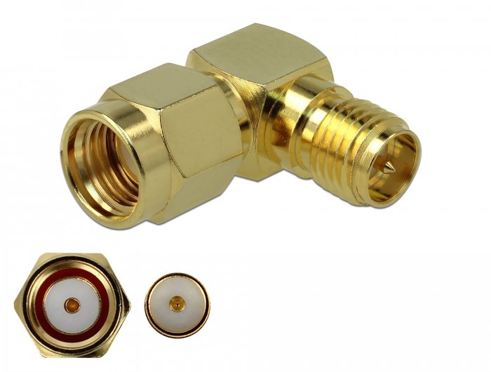 EAN 4043619899685 - DeLOCK 89968 conector coaxial RP-SMA 1 pieza(s) 50 Ω imagen 1