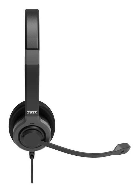 EAN 3567049120016 - Port Designs 912001 auricular y casco Auriculares Alámbrico Diadema Oficina/Centro de llamadas USB Type-C imagen 6