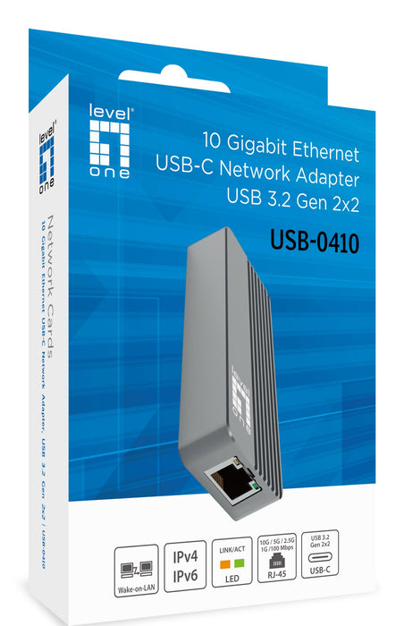 EAN 4015867245064 - LevelOne USB-0410 Ethernet 10000 Mbit/s imagen 4