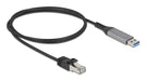 EAN 4043619607556 - DeLOCK 60755 cable de red Negro, Antracita 1 m Cat6 imagen 1