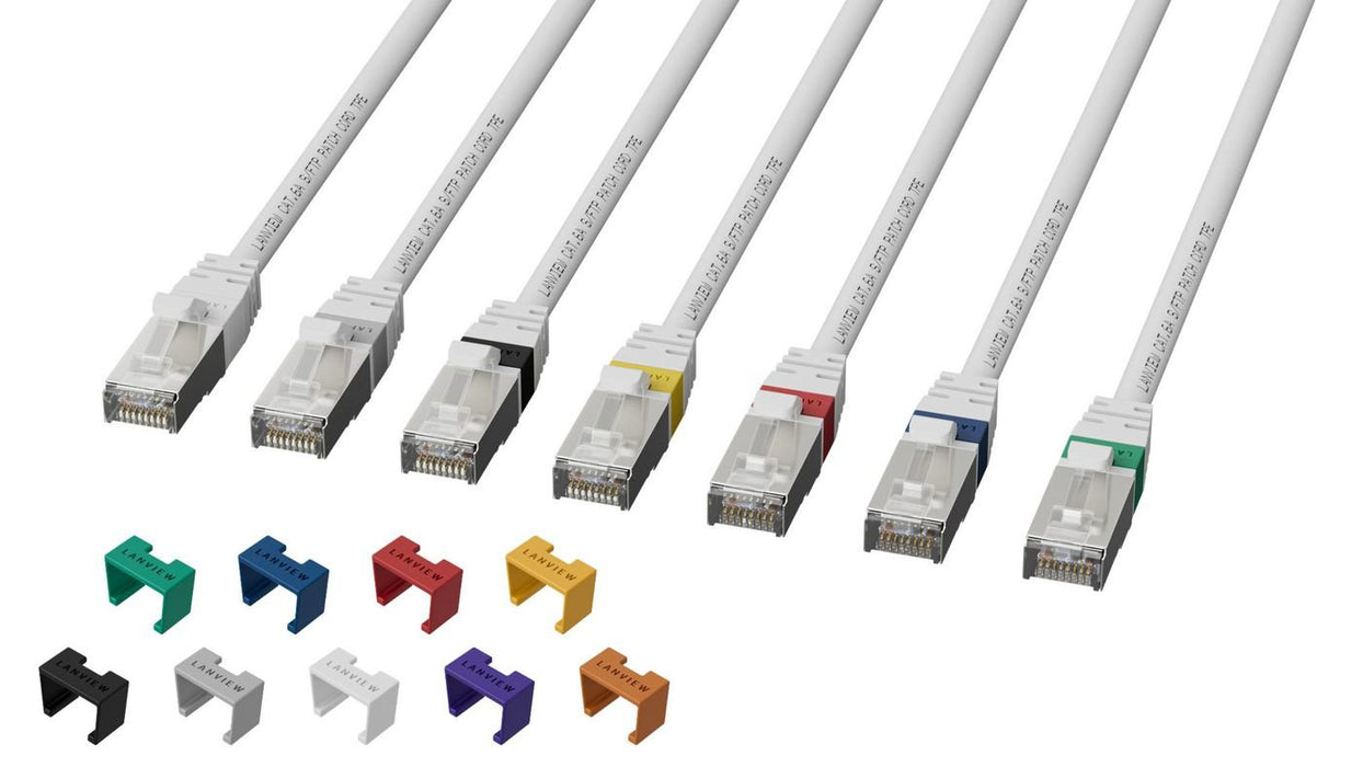 EAN 5715063273319 - Lanview LV-SFTP6A075W cable de red Blanco 7,5 m S/FTP (S-STP) imagen 3