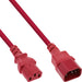 EAN 4043718297238 - InLine 16503R cable de transmisión Rojo 0,3 m C14 acoplador C13 acoplador imagen 1