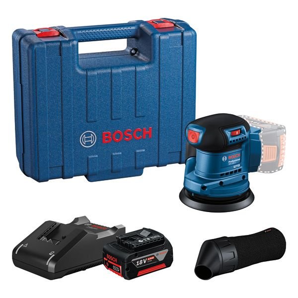 EAN 4059952608365 - Bosch GEX 185-LI Professional Lijadora rotorbital 10000 OPM Azul imagen 11