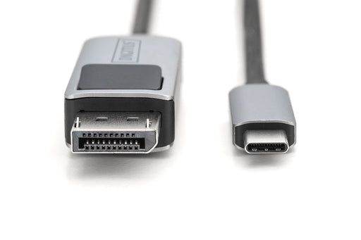 EAN 4016032483908 - Digitus DB-300334-020-S adaptador de cable de vídeo 2 m USB Tipo C Negro imagen 2