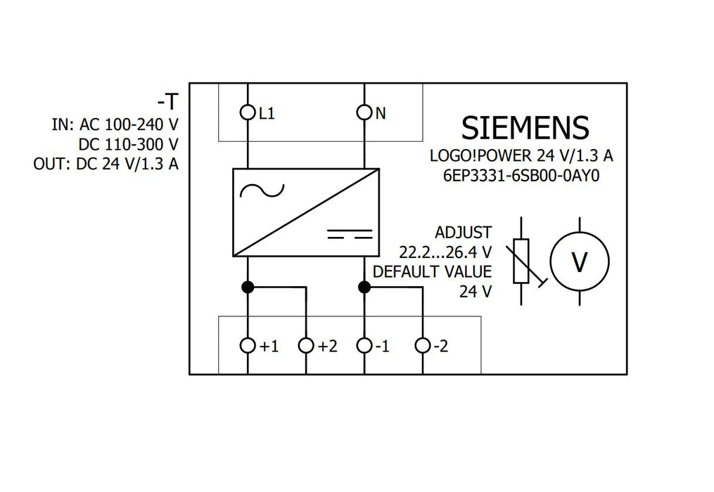 EAN 4025515154846 - Siemens 6EP3331-6SB00-0AY0 adaptador e inversor de corriente Interior Multicolor imagen 6