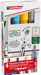 EAN 4004764986736 - Edding 385 Flipchart marcador 4 pieza(s) Punta de pincel Azul, Naranja, Plata, Amarillo imagen 2