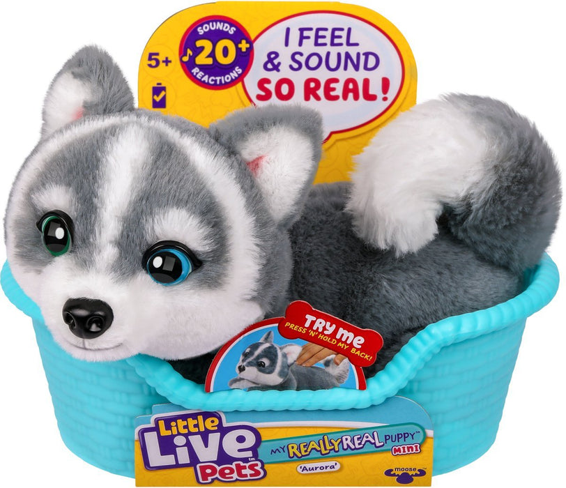 EAN 630996266489 - Moose Toys Little Live Pets My Really Real Puppy Mini's - Aurora Husky imagen 3