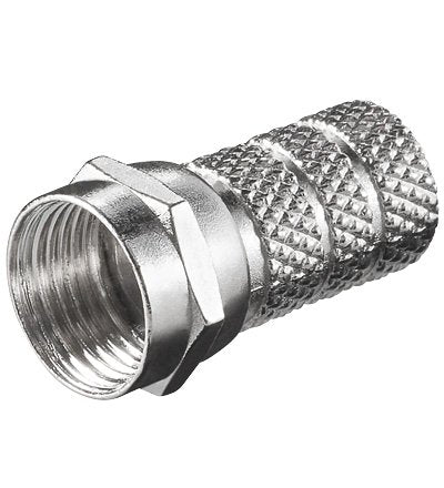 EAN 4040849518515 - Goobay 51851 conector F M Acero inoxidable imagen 1