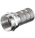 EAN 4040849518515 - Goobay 51851 conector F M Acero inoxidable imagen 1