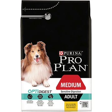 EAN 7613035214774 - Purina Medium Adult Sensitive Digestion with OPTIDIGEST 14 kg Adulto Cordero imagen 1
