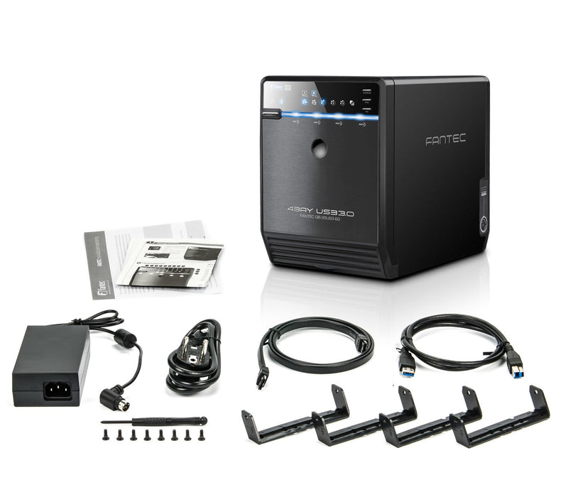 EAN 4250273416954 - Fantec QB-35US3-6G Caja de disco duro (HDD) Negro 3.5" imagen 7
