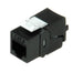 EAN 7611990170555 - ROLINE Cat.6/Class E Keystone Jack, RJ-45, unshielded, toolless, black imagen 1