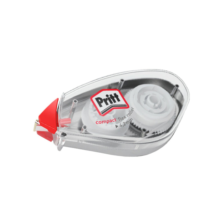 EAN 4015000438605 - Pritt Compact Flex corrección de películo/cinta 10 m Rojo, Transparente, Blanco 1 pieza(s) imagen 1
