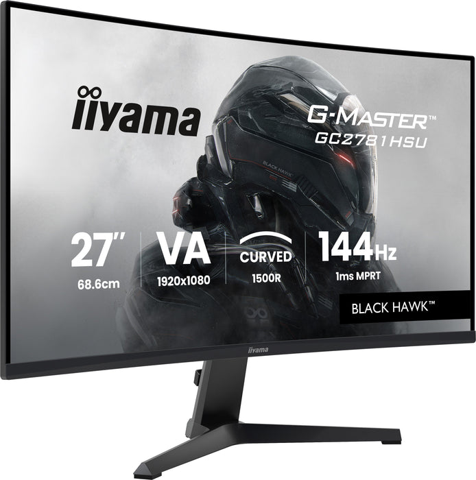 EAN 4948570127528 - iiyama G-MASTER GC2781HSU-B1 27" 144H pantalla para PC 68,6 cm (27") 1920 x 1080 Pixeles Negro imagen 2