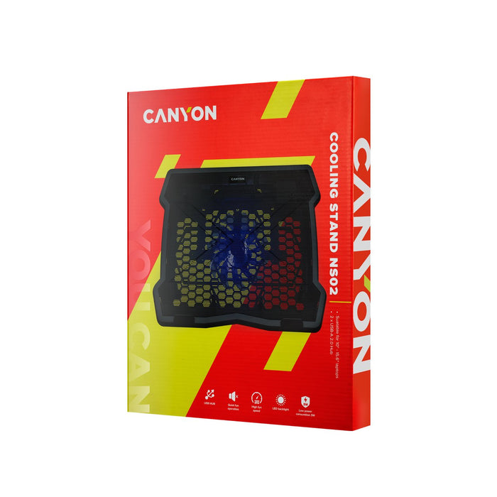 EAN 5291485007652 - Canyon NS-02 almohadilla fría 39,6 cm (15.6") 1200 RPM Negro imagen 4