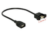 EAN 4043619851058 - DeLOCK 0.25m 2xUSB2.0-A cable USB USB 2.0 0,25 m USB A 0,48 Gbit/s Negro imagen 2