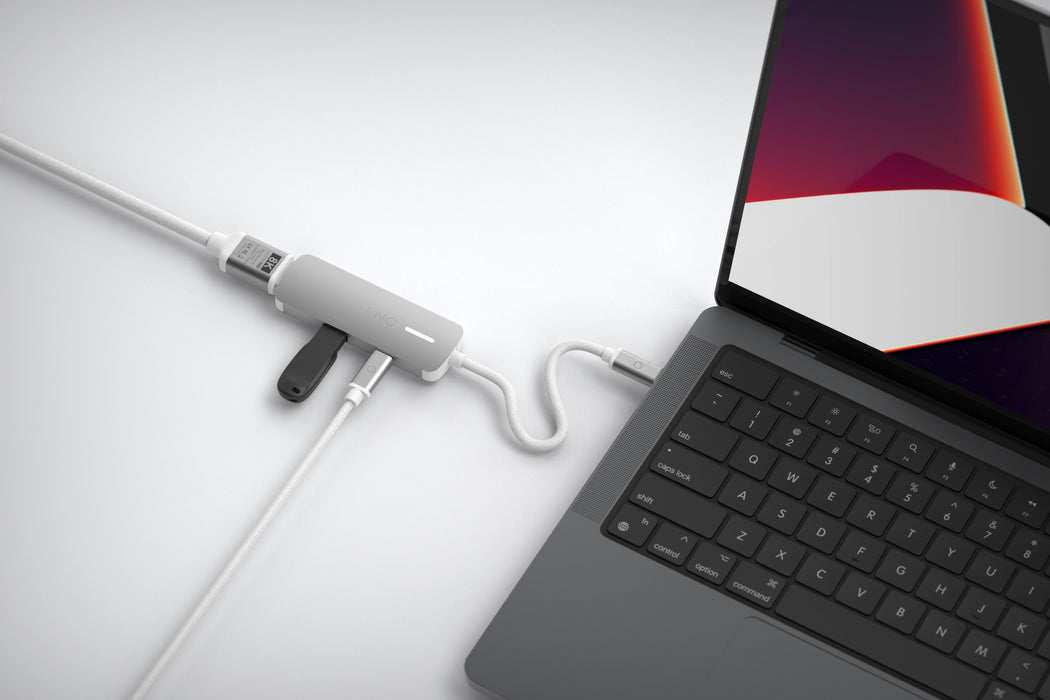 EAN 8720574622690 - LINQ LQ49031 base para portátil y replicador de puertos Alámbrico USB 3.2 Gen 1 (3.1 Gen 1) Type-C Gris,  imagen 7