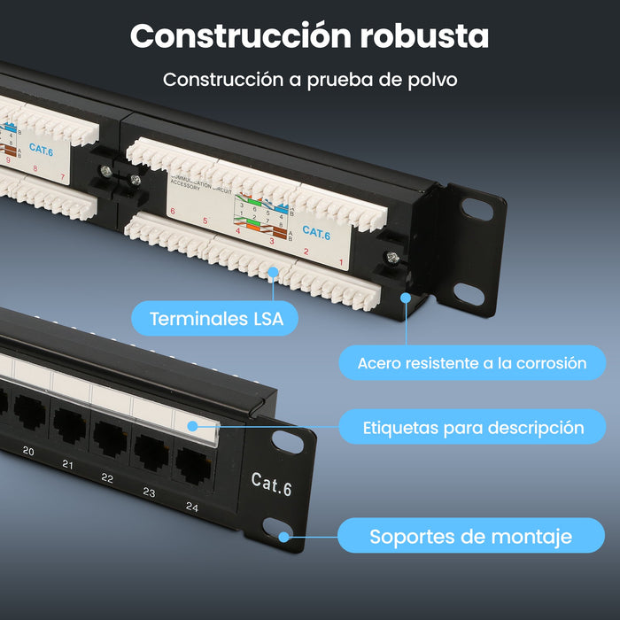EAN 5902560369816 - Extralink EX.9816 panel de parcheo 1U imagen 12