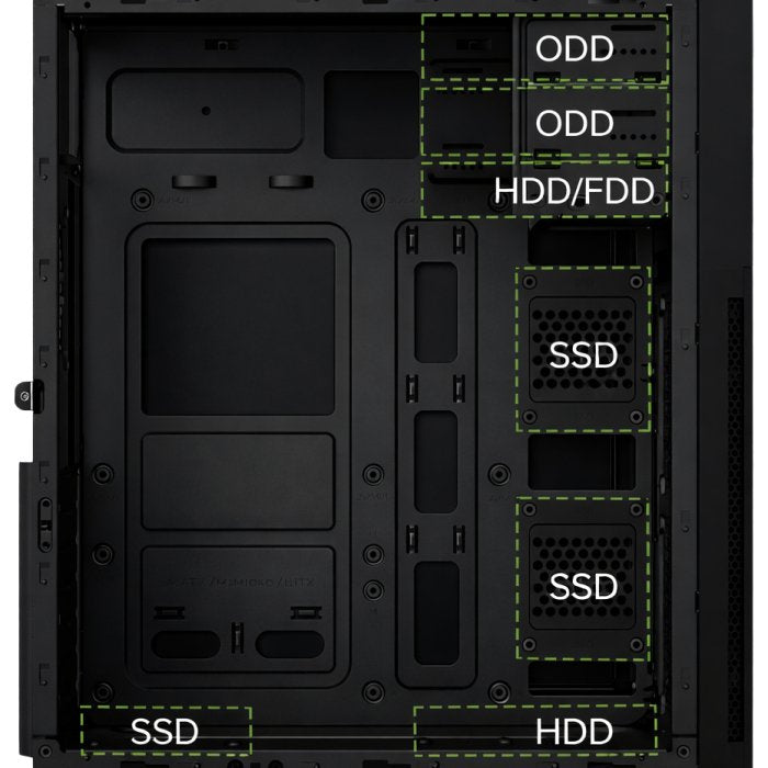 EAN 8436624423901 - CoolBox COO-PCA780-3 carcasa de ordenador Midi Tower Negro imagen 3