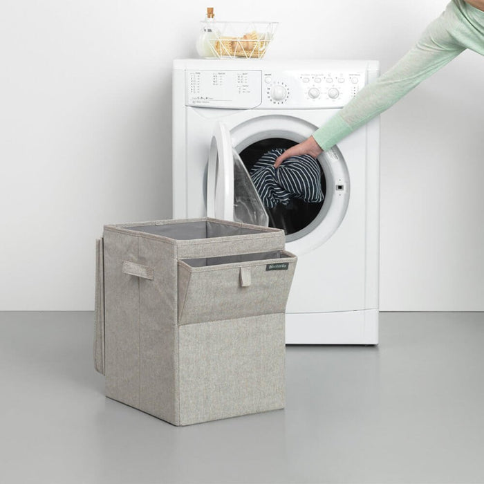 EAN 8710755120428 - Brabantia 120428 cesto para ropa 35 L Rectangular Gris imagen 3