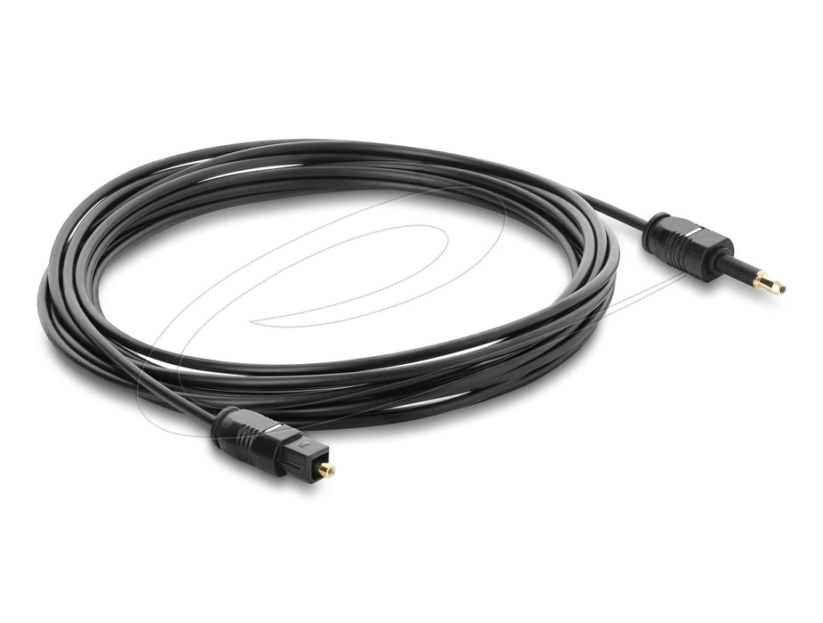 EAN 4043619909223 - DeLOCK 90922 cable de audio 5 m Toslink Mini-TOSLINK Negro imagen 2