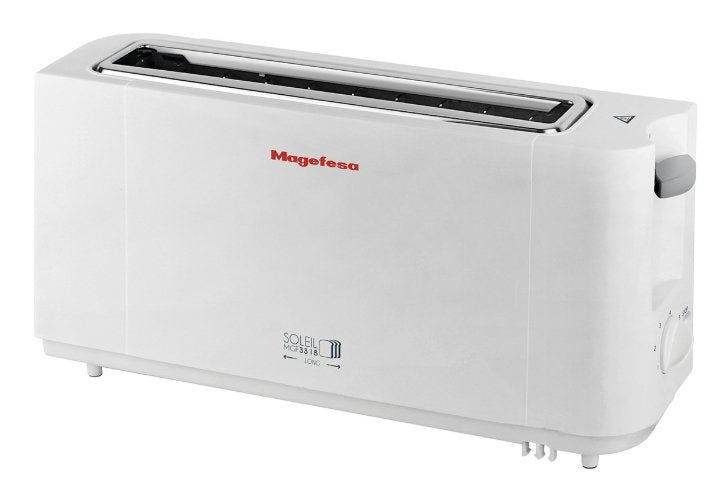 EAN 8429113409258 - Magefesa Soleil Long 7 2 rebanada(s) 900 W Gris, Blanco imagen 1