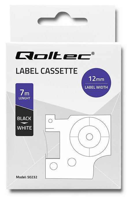 EAN 5901878502328 - Qoltec 50232 cinta para impresora de etiquetas Negro sobre blanco D1 imagen 5