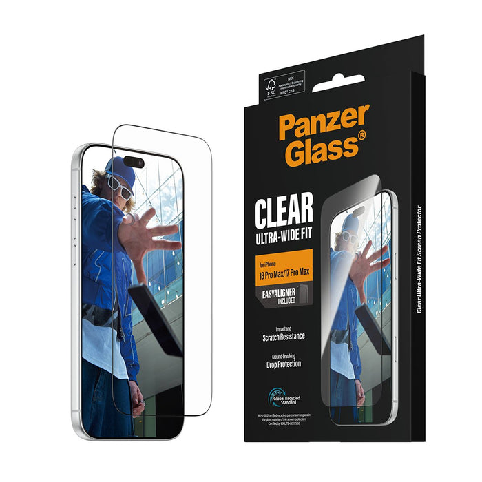 EAN 5715685043482 - PanzerGlass ® Screen Protector iPhone 2026 Pro Max | 17 Pro Max | Ultra-Wide Fit w. EasyAligner Protector imagen 6