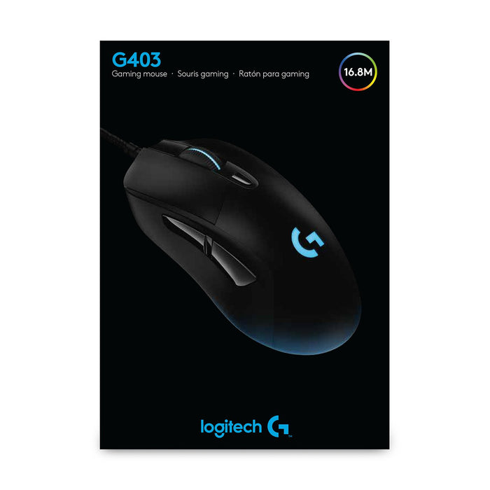 EAN 5099206083394 - Logitech G 910-005633 ratón Juego mano derecha USB tipo A Óptico 25600 DPI imagen 13