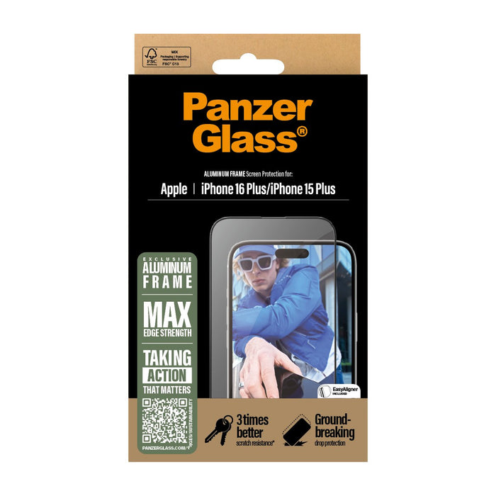 EAN 5715685002274 - PanzerGlass PG Scrn Alu Frame iPhone 16 6.7Inch UWF imagen 3