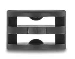 EAN 4043619189137 - DeLOCK 18913 organizador de cables Universal Placa acopladora Negro 100 pieza(s) imagen 2