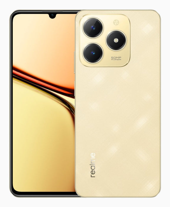 EAN 6941764435995 - realme C61 17,1 cm (6.75") SIM doble Android 14 4G USB Tipo C 6 GB 128 GB 5000 mAh Oro imagen 1