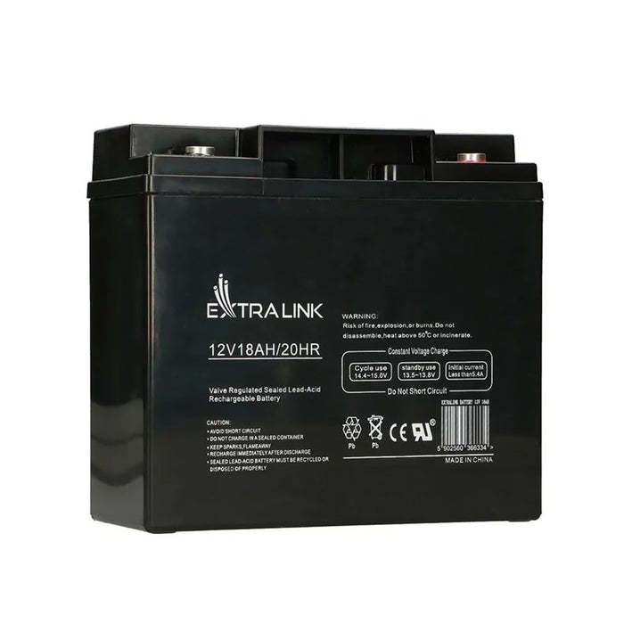 EAN 5902560366334 - Extralink AKUMULATOR BATTERY ACCUMULATOR AGM 12V 18AH - Batterie - 18.000 mAh Sealed Lead Acid (VRLA) 13, imagen 7