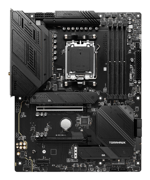 EAN 4711377010153 - MSI MAG B650 Tomahawk WIFI AMD B650 Zócalo AM5 ATX imagen 2