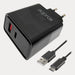 EAN 8435099535447 - Approx APPUSBWALL65W cargador de dispositivo móvil Universal Negro Corriente alterna Carga rápida Interio imagen 2