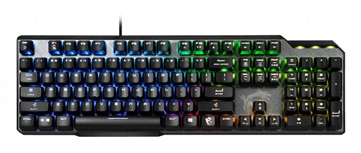 EAN 4719072699291 - MSI VIGOR GK50 ELITE BOX WHITE teclado Juego USB QWERTZ Alemán Negro, Metálico imagen 1